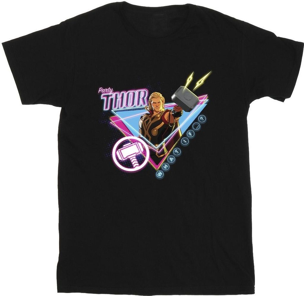 Marvel - "What If" T-Shirt für Herren BI43621 (4XL) (Schwarz)