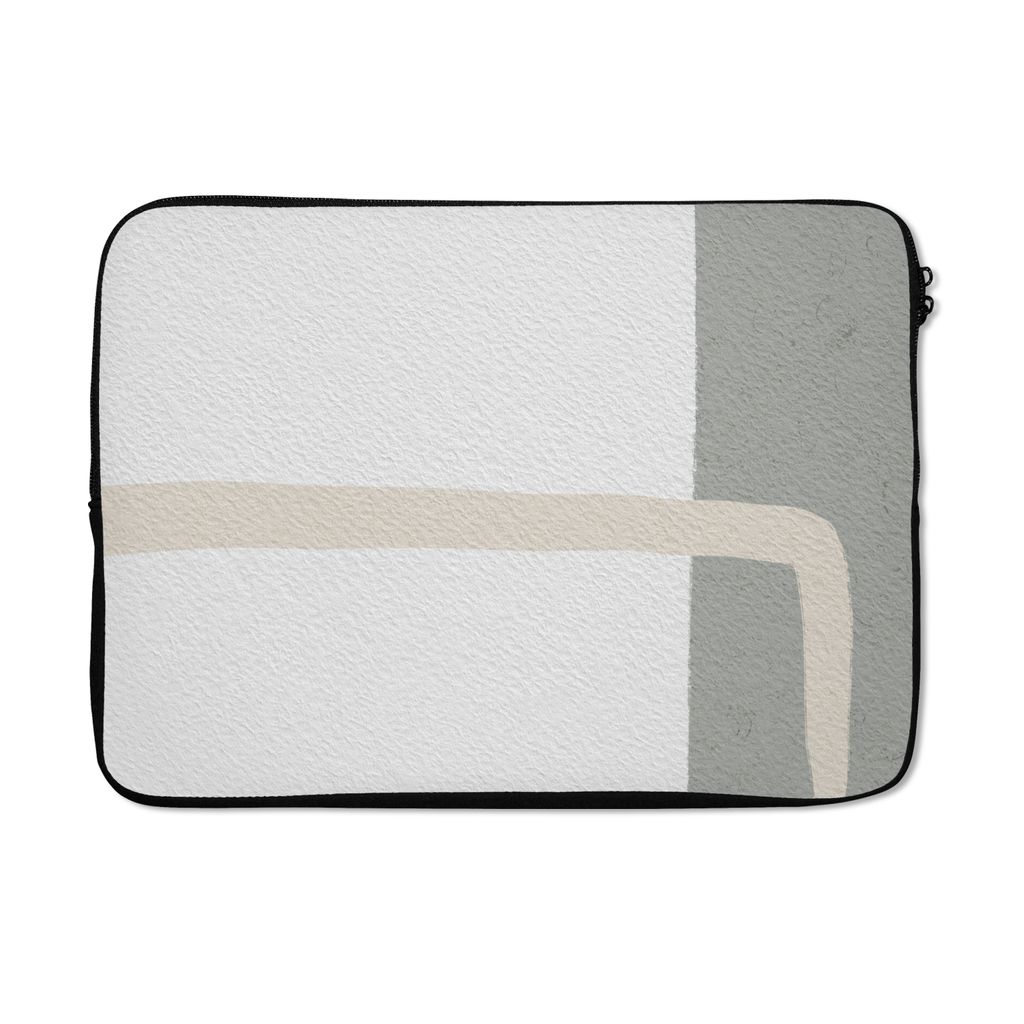 MuchoWow Laptop Hülle 14 ZollAbstrakt - Minimalismus - Design Laptoptasche - Laptoptasche - Stoßsicher - Schutzhaube