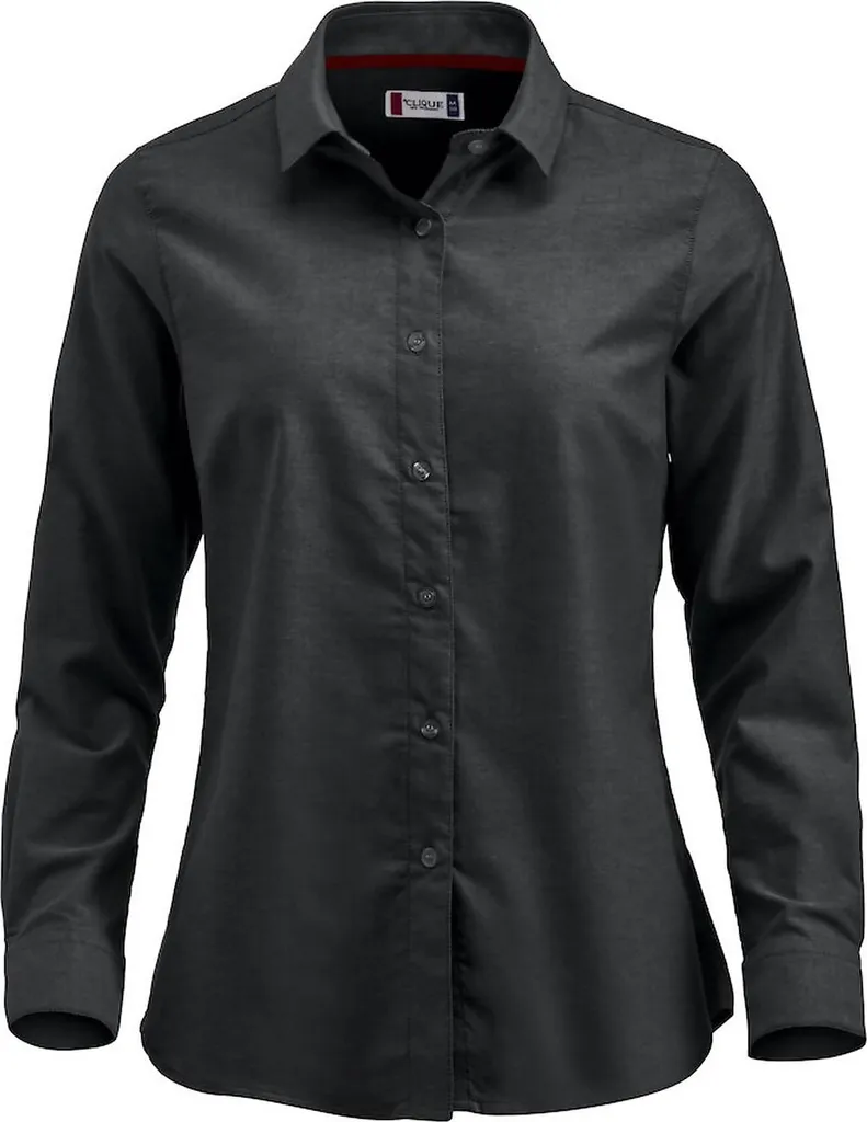 Camicia Clique Garland Donna Nera e Bianca | Look Office & Casual