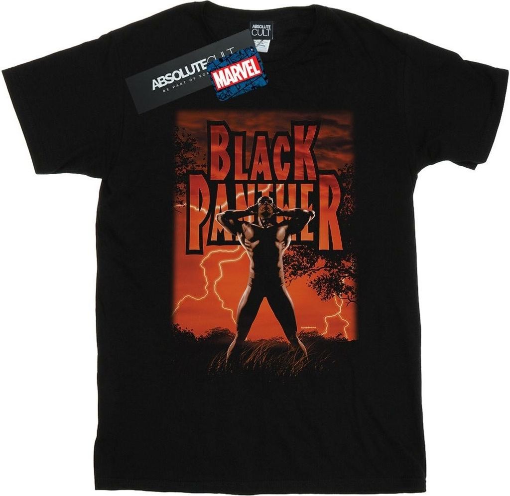 Marvel - "Wakanda" T-Shirt für Herren BI43171 (L) (Schwarz)