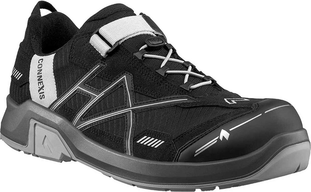 Haix CONNEXIS Safety T S1P low schwarz/silber Gr. 10