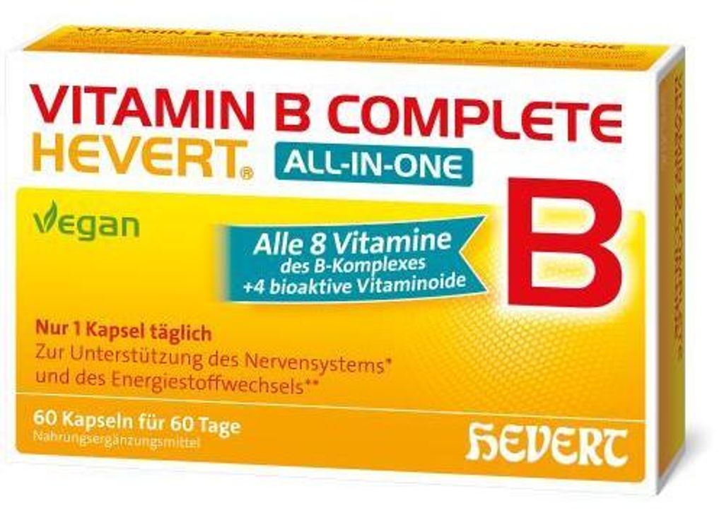 Vitamin B Complete Hevert all-In-One Kapseln 60 St