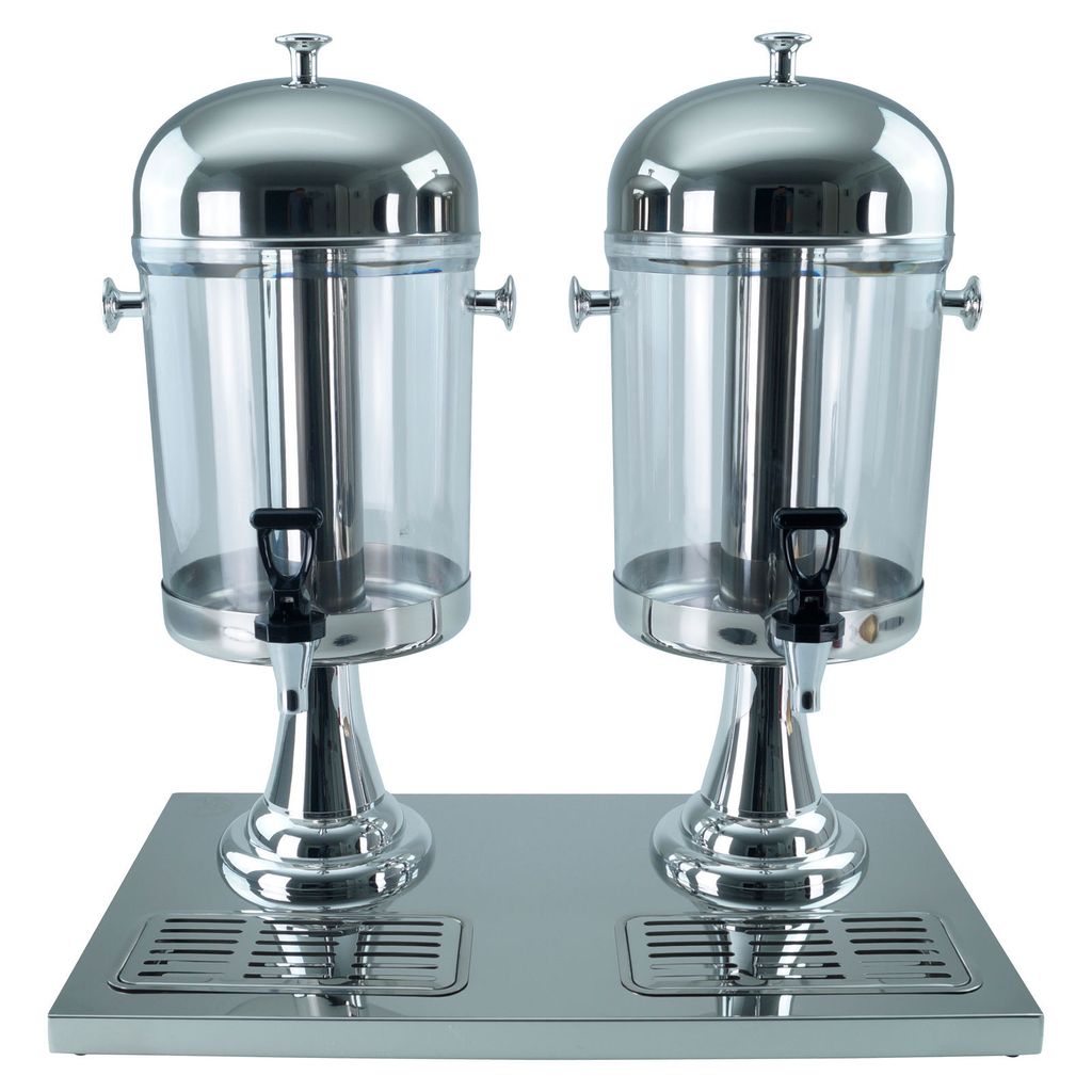 Saft-Dispenser Getränkedispenser Saftspender 2 x 8 Liter Produktbild 