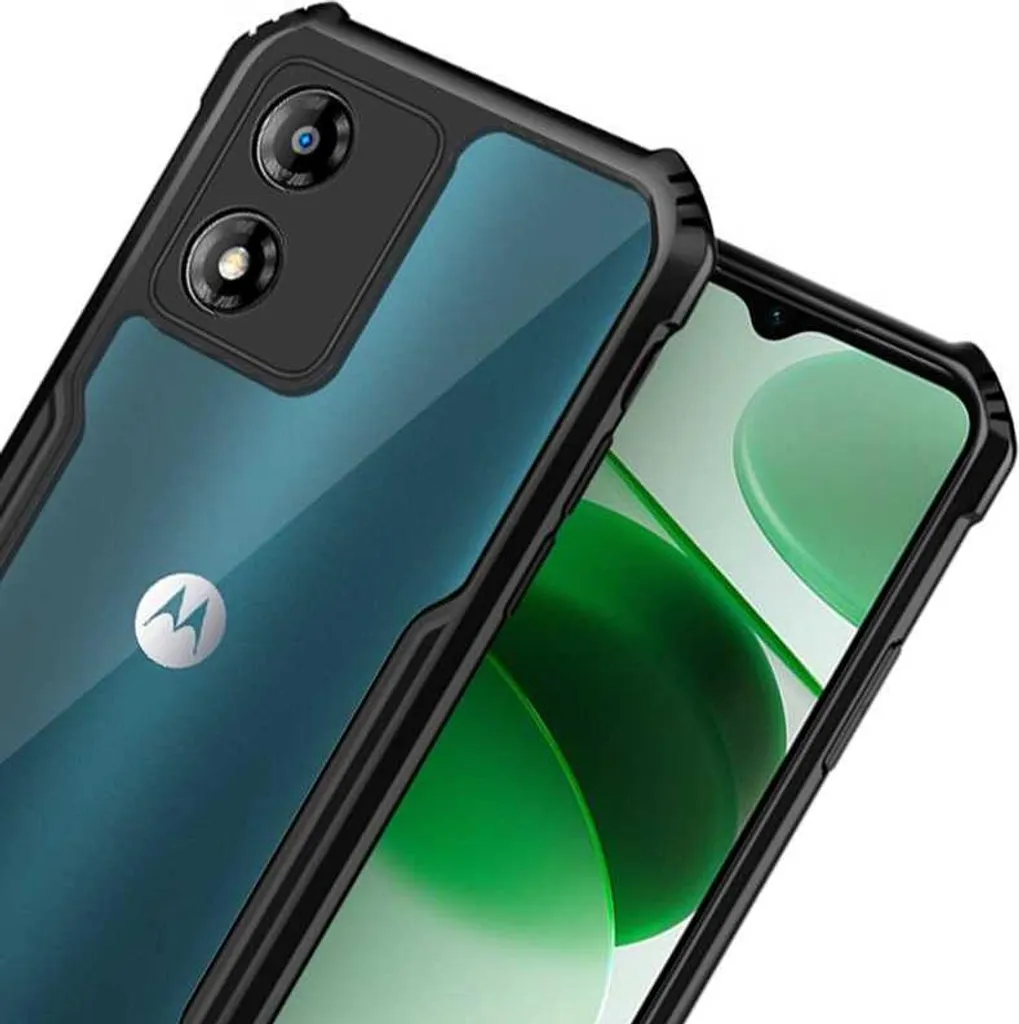 Protection Motorola Moto E13 SPACECASE Noir - Idéal Usage Quotidien