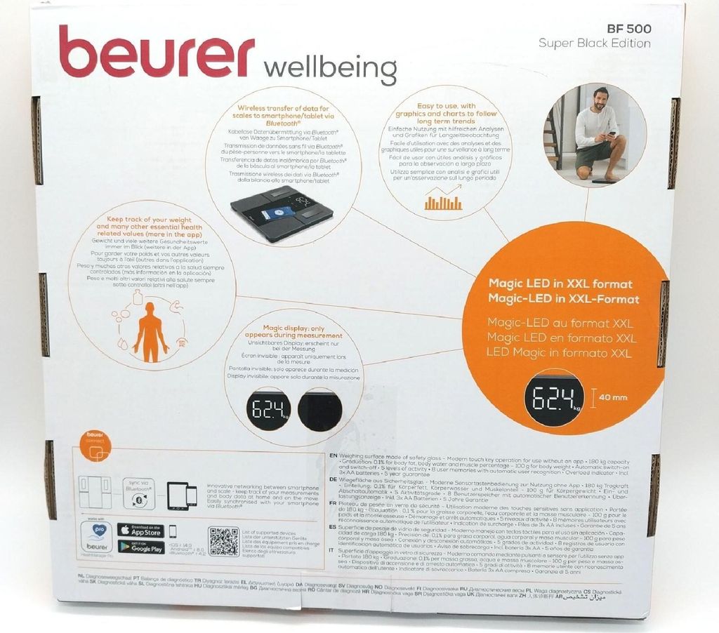 BEURER Diagnosewaage+Bluetooth BF500 Produktbild 14