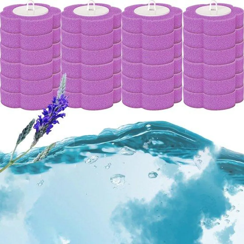 Nettoyant WC Efficace avec 24 Têtes Jetables pour une Hygiène Totale
