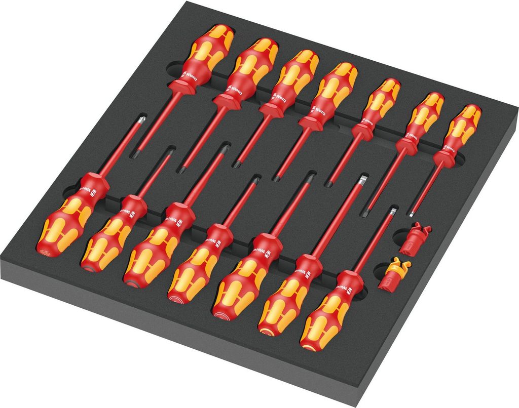 9711 Juego de destornilladores VDE, 16 piezas, con base de Imagen del producto 