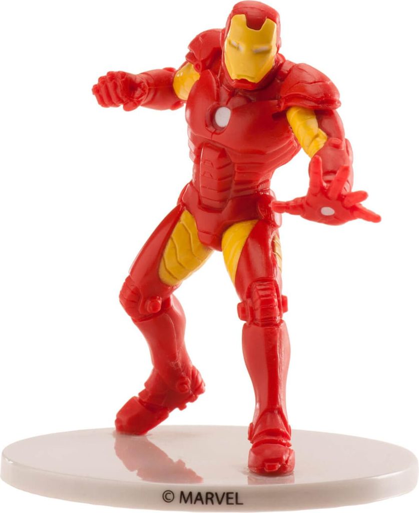Iron Man, figura in cake deco con licenza Marvel, articolo Immagine del prodotto 