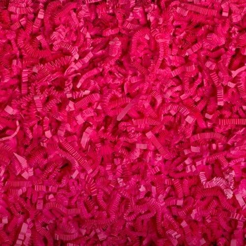 Dekorativer Füllstoff für Geschenke und Pakete ZigZagDeluxe rosa 5 kg