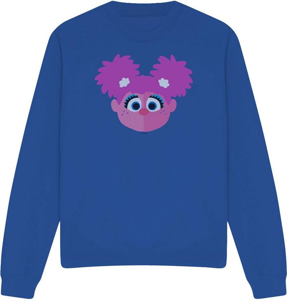 Sesame Street - "The Abby Aura" Sweatshirt für Herren/Damen Uni TV21346 (XL) (Königsblau)