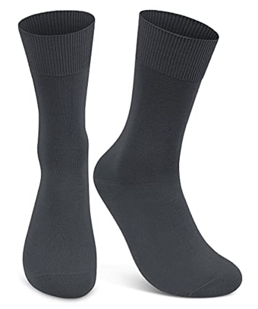 Baumwollsocken Herrensocken schwarz  Herrensocken 12 Paar Business Socken 