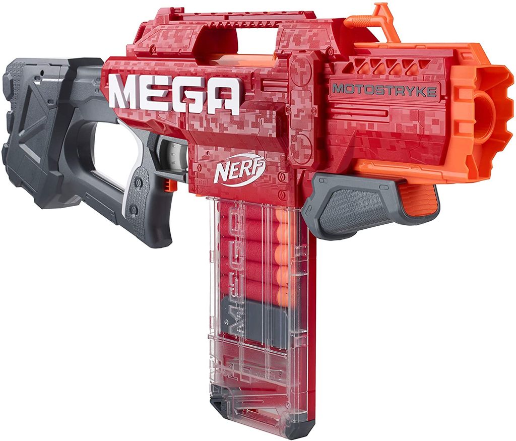 Nerf Mega MotoStryke - 10-Darts Blaster outdoor Produktbild 