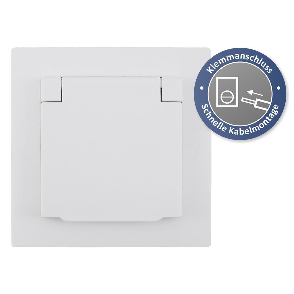 Presa McPower "Flair" con contatto di terra, 250V~/16A, da Immagine del prodotto 