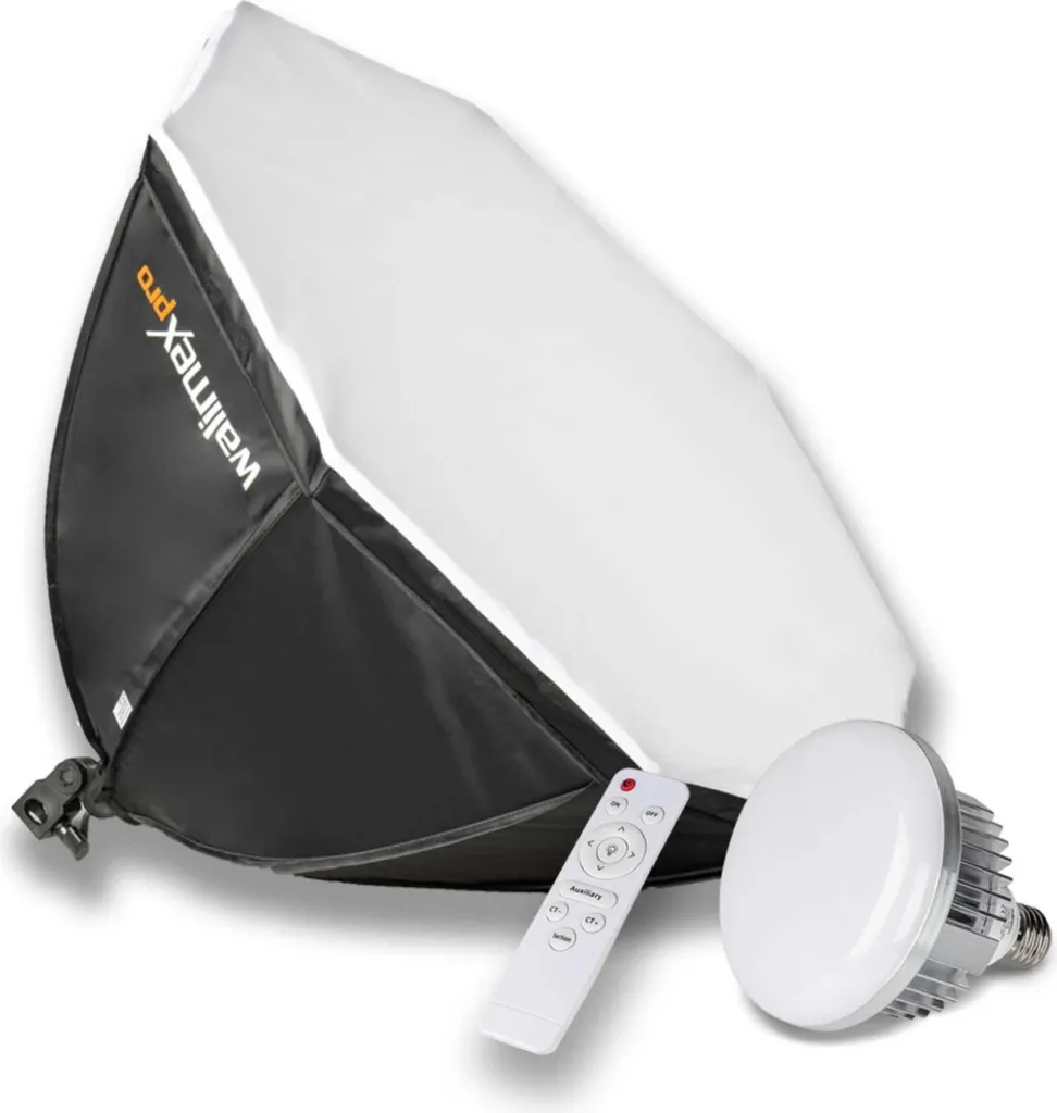 Walimex pro Softbox Ottagonale 65cm 60W LED: Video YouTube Top
