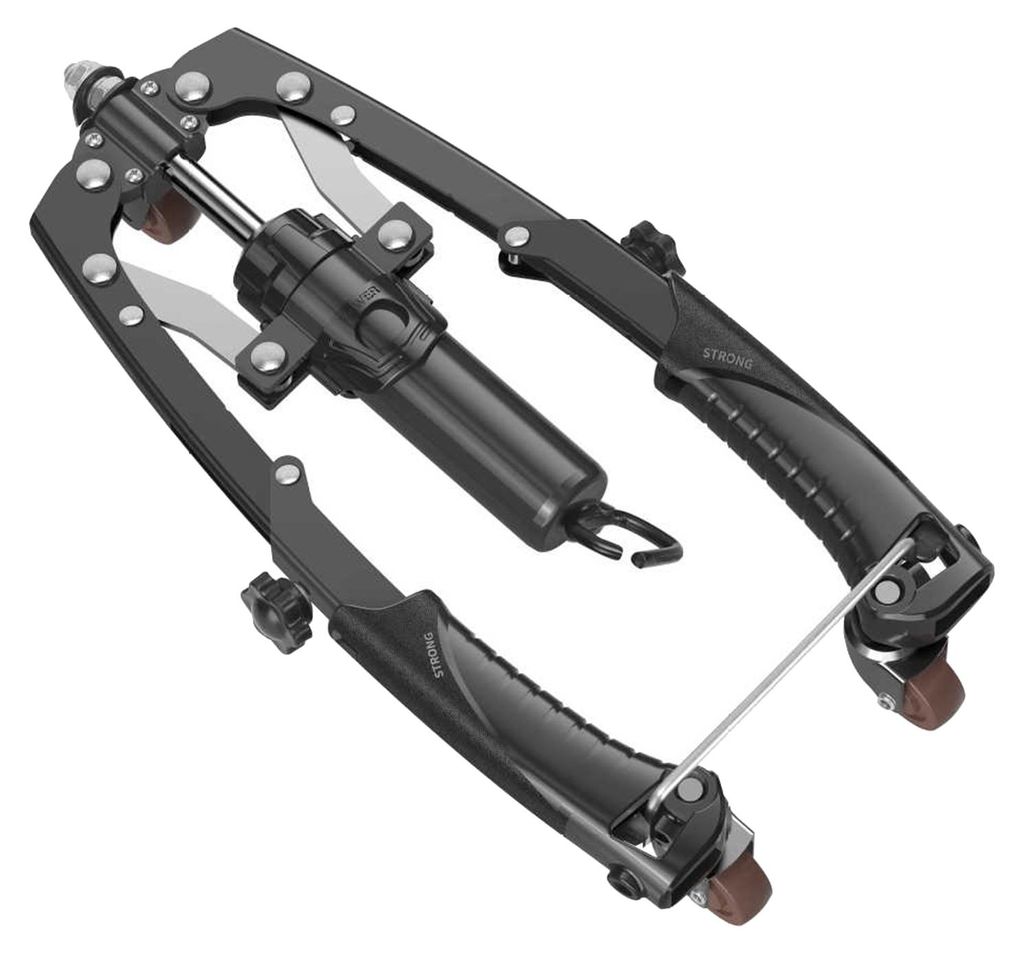Twister Armtrainer, verstellbar von 10 bis 200 kg, hydraulisch betrieben, Heim-Brustexpander, Schultermuskeltraining, Fitnessgerät für Oberkörpe...