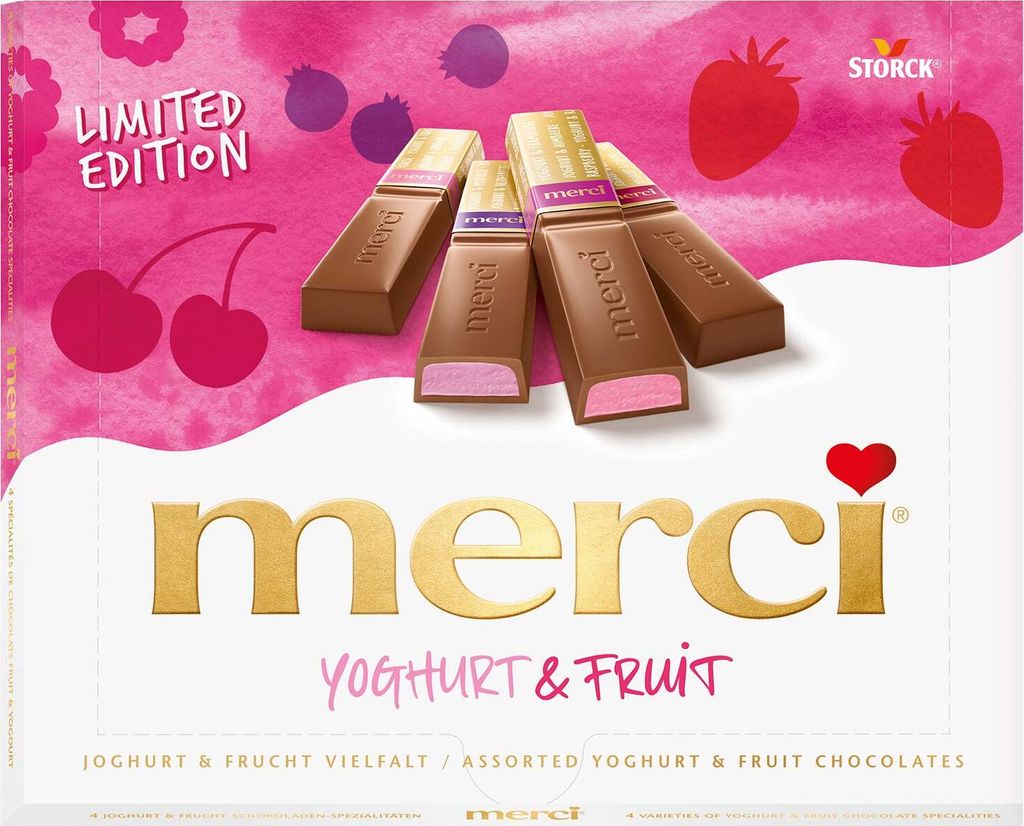 merci Finest Selection Yoghurt und Fruit Limited Edition Obrázok produktu 