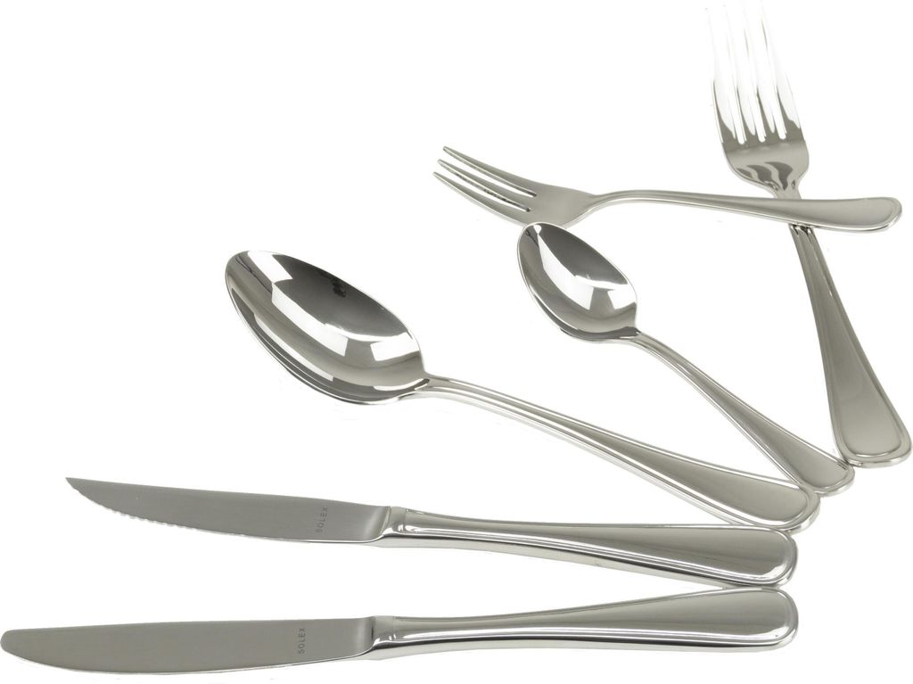 Solex Selina Besteckset 36 teilig für 6 Personen inklusive Steakmesser