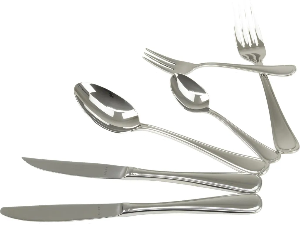 Solex Selina set de couverts 72 pièces pour 12 personnes avec couteaux