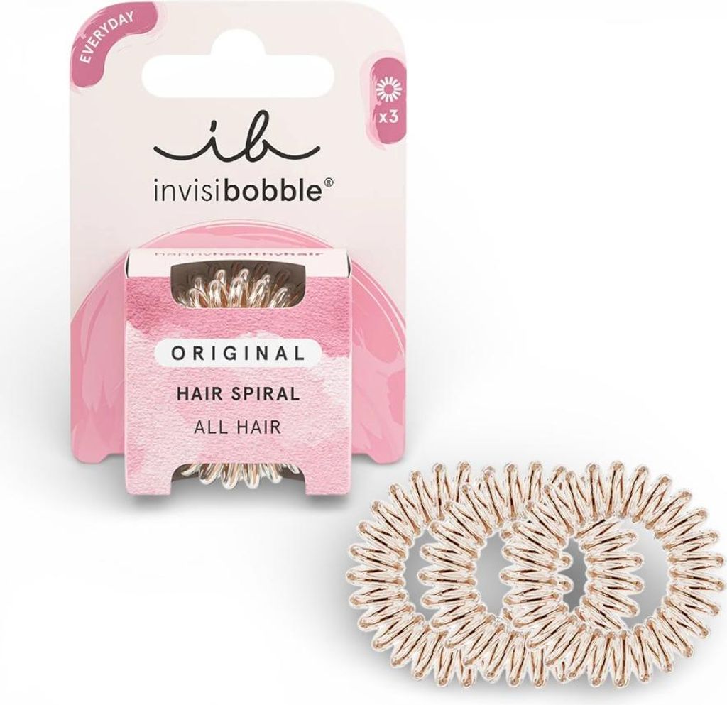 Invisibobble ORIGINAL Bronze Me Pretty – 3 Stück