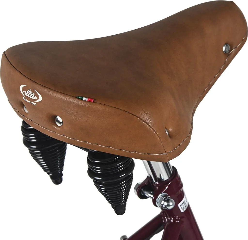 Vélo confortable sans mal de dos DaCapo Beach Cruiser Rouge 26 pouces - 3