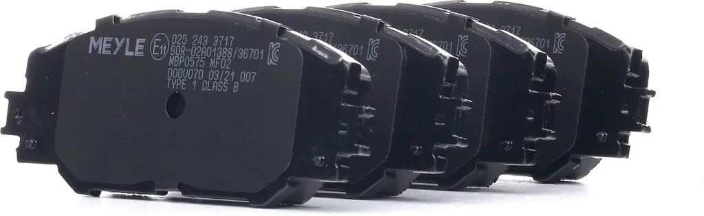 MEYLE Plaquettes de Frein Céramique 025 243 3717 pour Toyota RAV 4 et Auris
