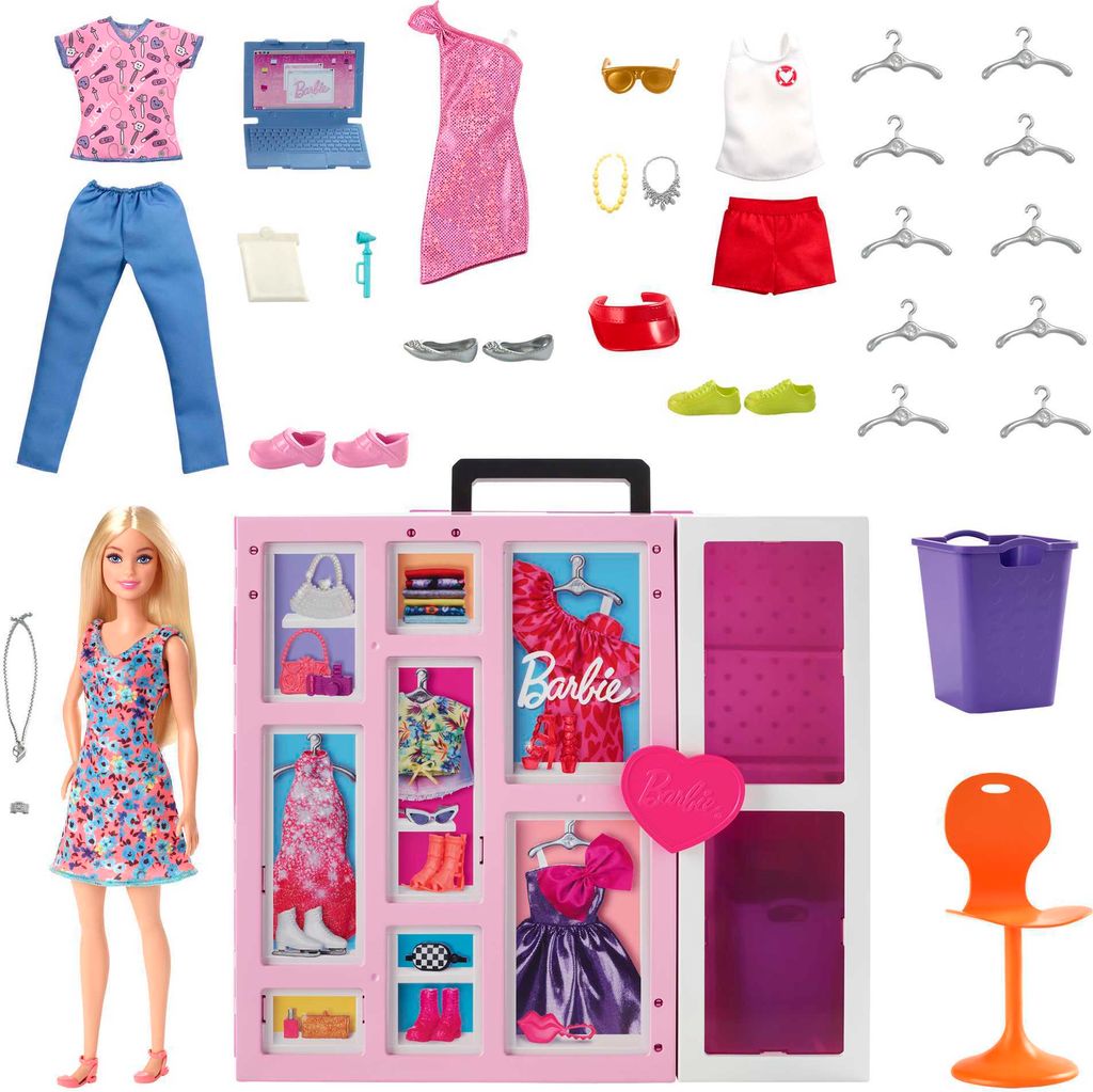 Mattel Barbie Módny šatník snov s bábikou HGX57 Obrázok produktu 