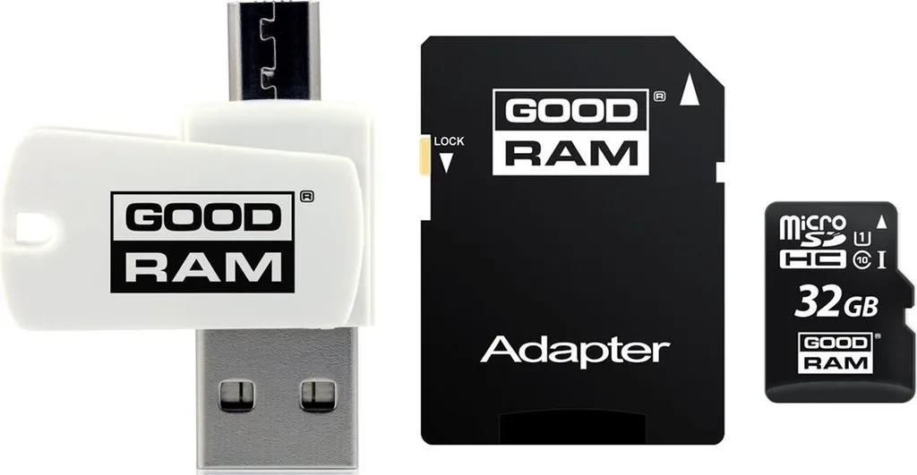 Goodram M1A4-0320R12 memory card 32 GB MicroSDHC Class 10 UHS-I