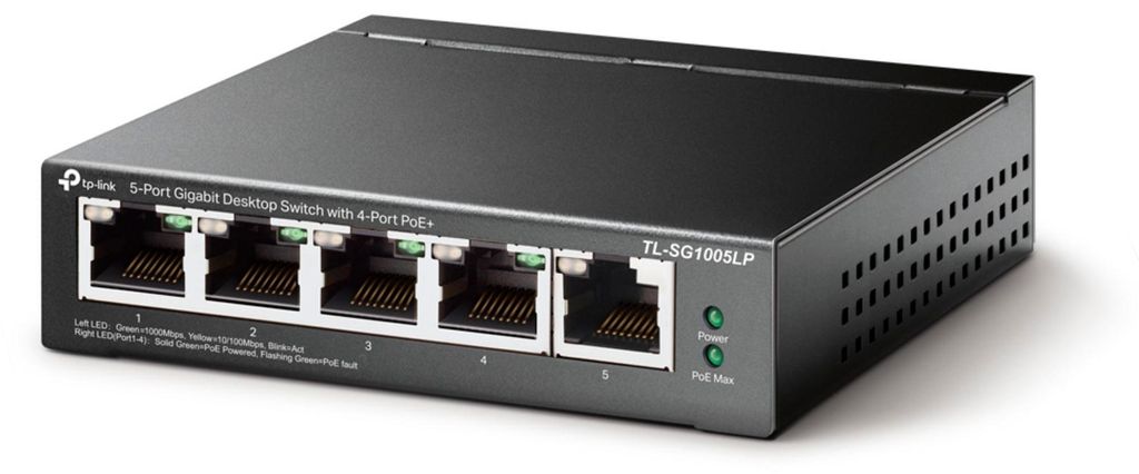 TP-LINK Commutateur réseau TP-Link TL-SG1005LP Gigabit Image du produit 