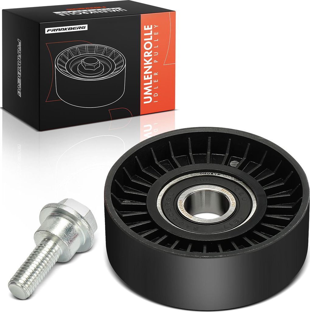 Frankberg 1x Umlenkrolle Führungsrolle für Citroën C5 I Peugeot 307 206 Fiat Scudo