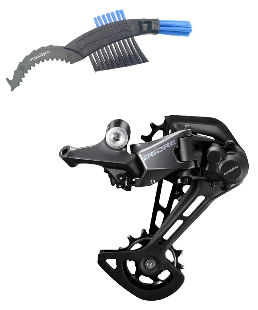 Dérailleur arrière Shimano Deore RD-M6100-SGS 12V avec brosse de chaîne