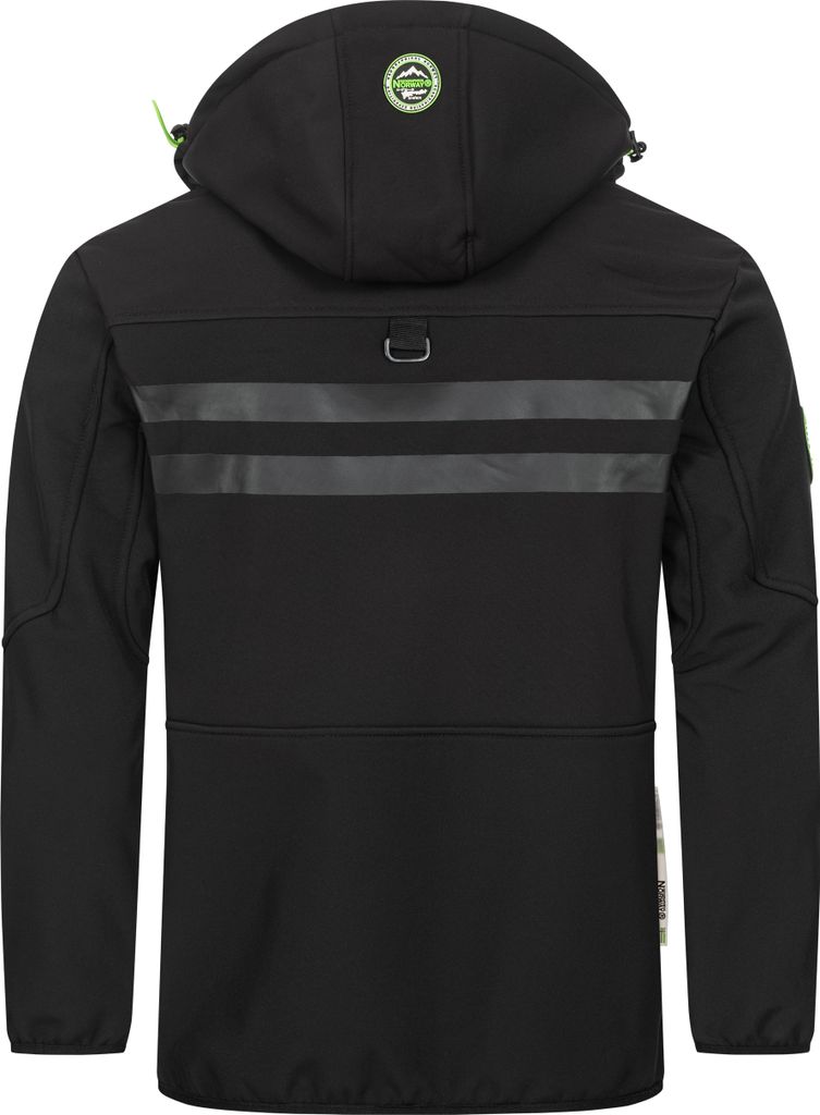 Geographical Norway Vantaa Herren Softshell Jacke Schwarz S