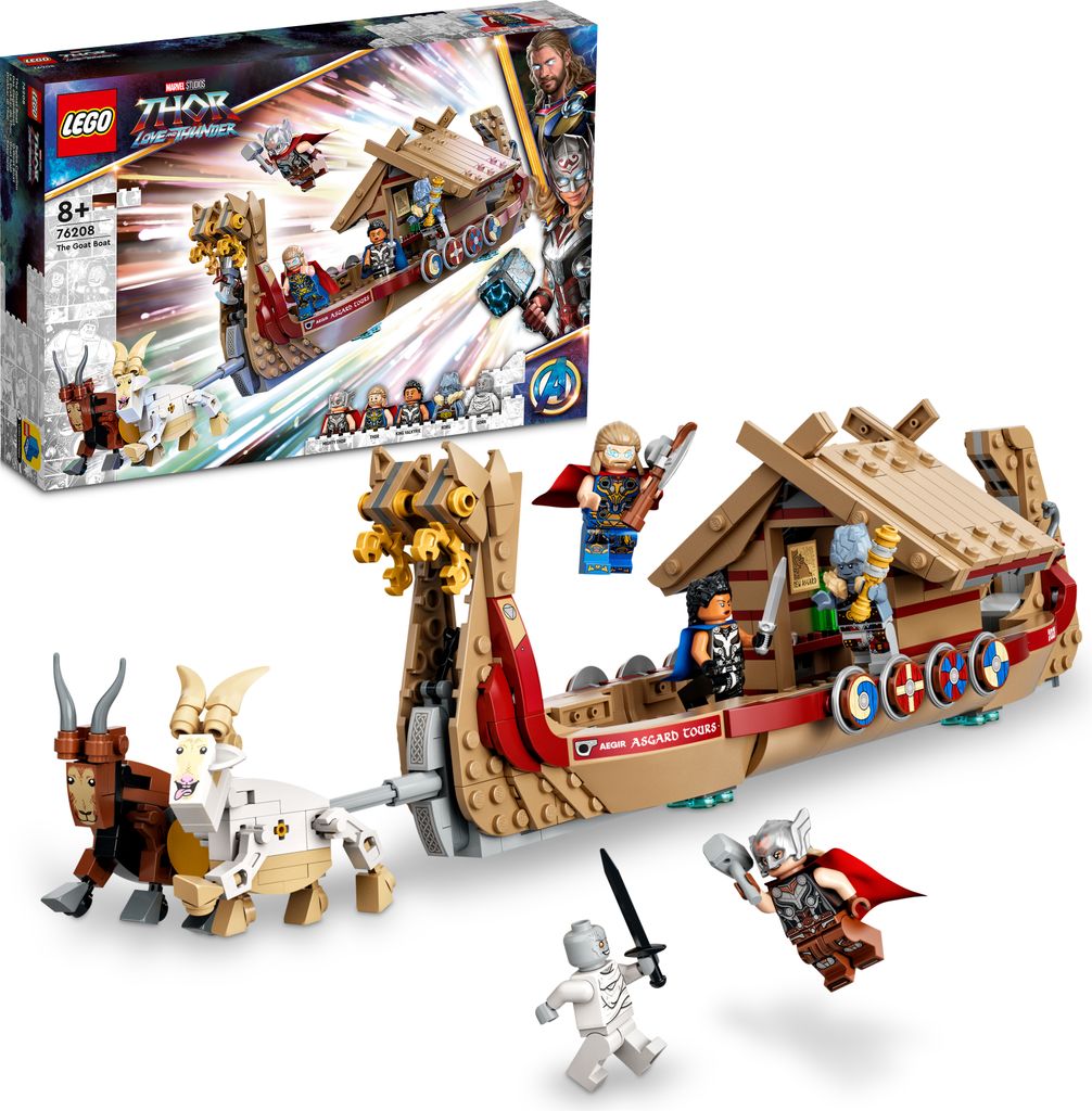 LEGO® Super Eroi 76208 La barca delle capre Immagine del prodotto 