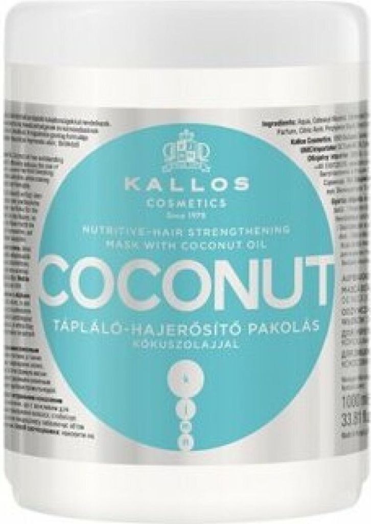 Kallos Haarmaske Kokosnuss, 1000 ml Produktbild 