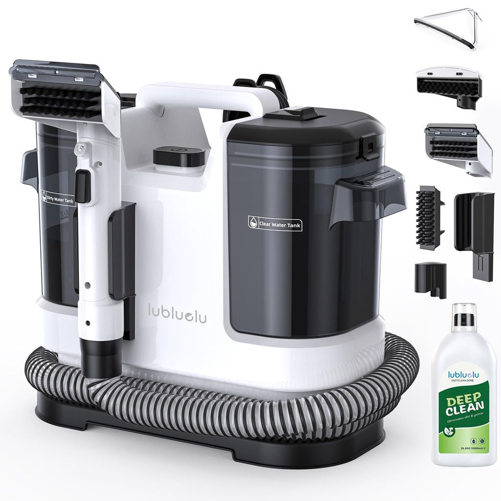 Lubluelu V6, čisticí přístroj na koberce, mokrý vysavač s Obrázek produktu 