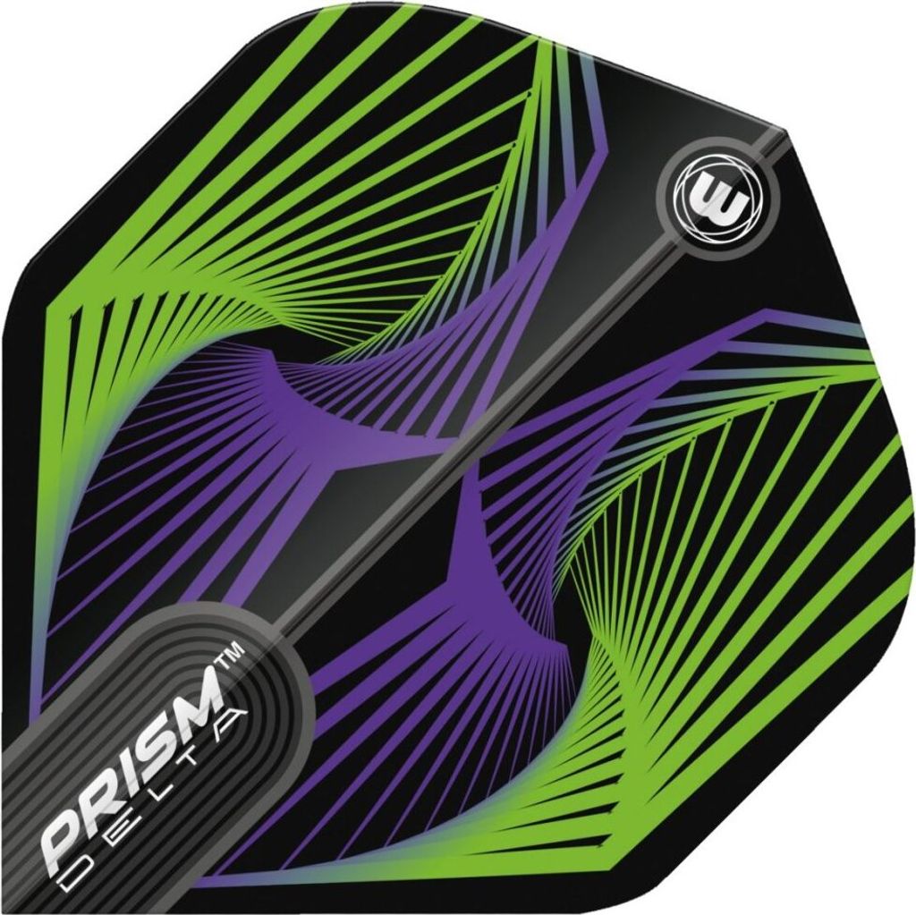 Winmau Darts Standard Prism Delta Green Purple 6915.242 Flights