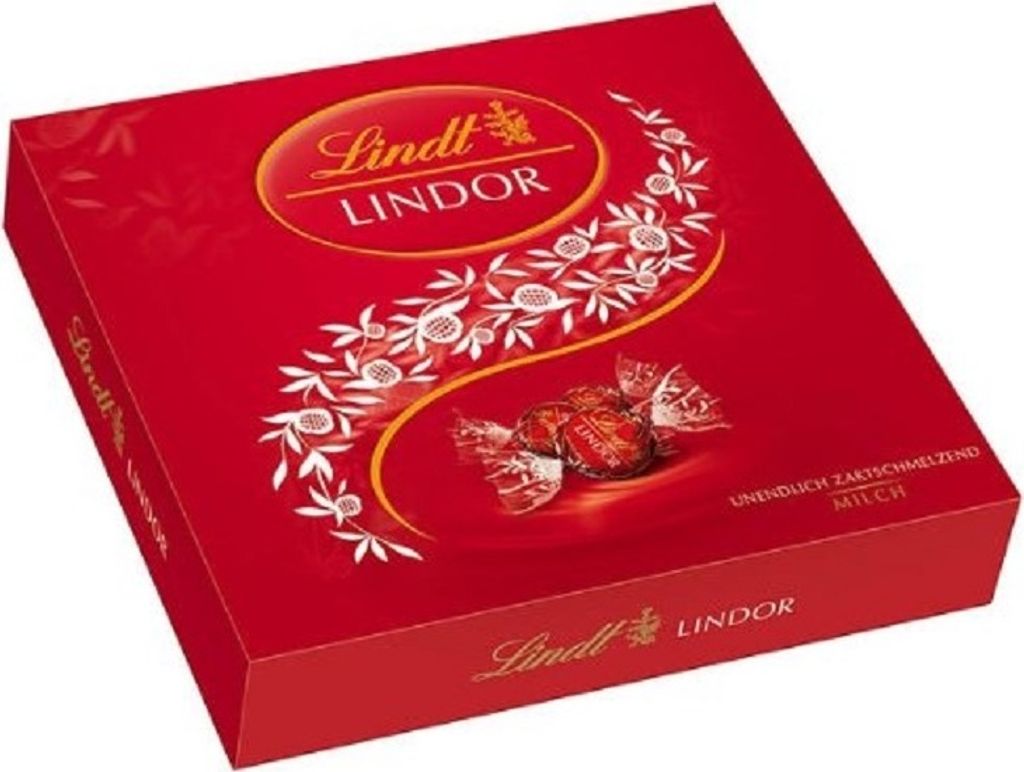 Lindt Lindor darčekové balenie mlieka 187g Obrázok produktu 