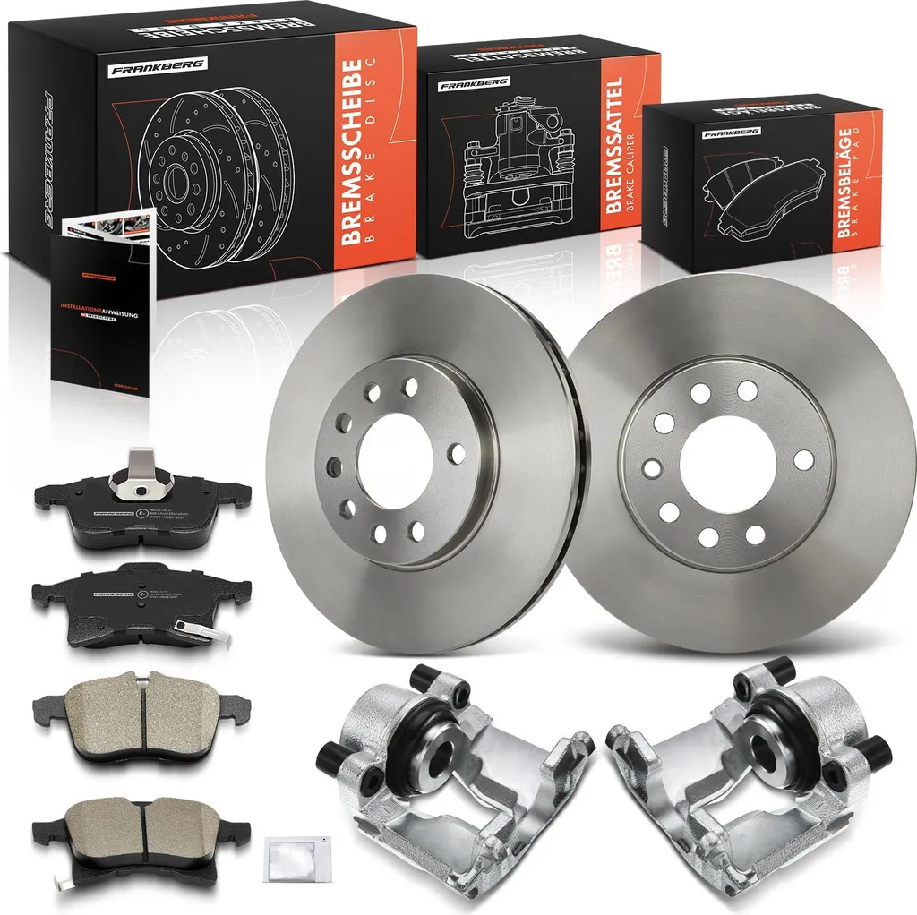 Pack de Freinage Avant avec Étriers et Disques pour Opel Zafira A MPV