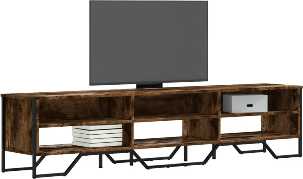 Maison Exclusive Mobile TV Rovere Affumicato 180x34x41 cm - Design Moderno