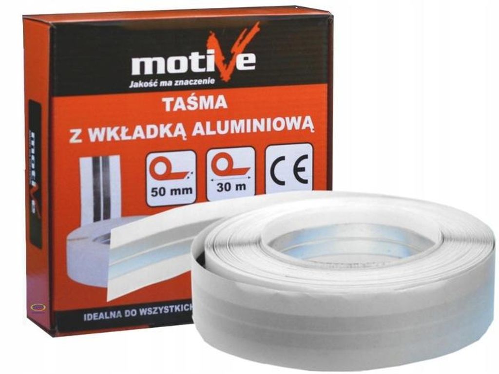 Taśma narożna z wkładką aluminiową 50mm x 30 m MOTIVE Zdjęcie produktu 