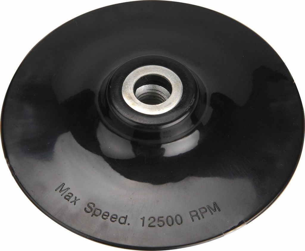 Nosič brusných fíbrových výseků - M14, 125mm, měkké ohebné tělo nosiče