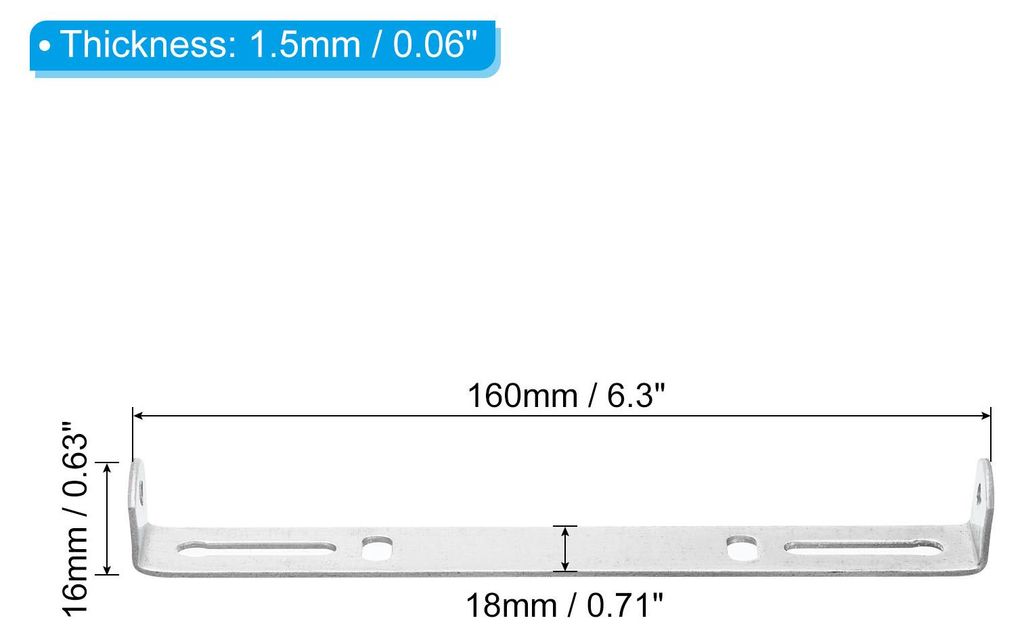 160mm Lampenhalterung Decke Kit 2 Set Deckenhalterung Lampe Stahl Querleiste fš¹r Haus Bš¹ro H?ngeleuchte Wand mit Schraube Unterlegscheibe Mut...