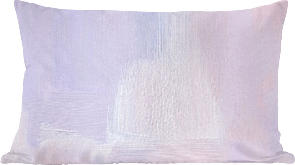 MuchoWow Zierkissen Sofakissen Wohnzimmer Dekokissen 50x30 cm Pastell - Farbe - Gestaltung - Wohnzimmerdekoration - Polster mit Photo