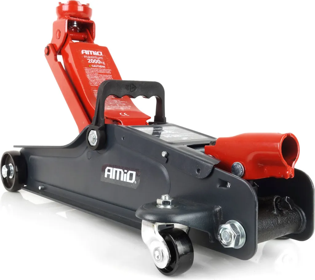 Martinetto Idraulico Basso Profilo 2T AMiO AMIO-02500 | Cric Professionale CE