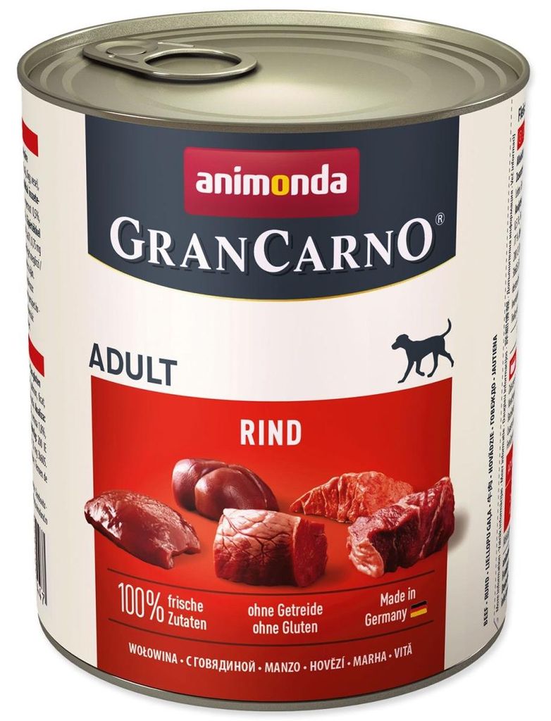 animonda GranCarno Original Adult Rind pur, Adult, Rind, Produktbild 