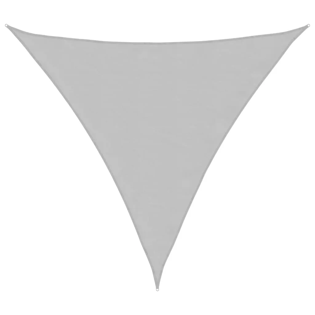 Tenda da Sole vidaXL 4x4x4m Grigio Chiaro | Vela Parasole Oxford Anti-UV