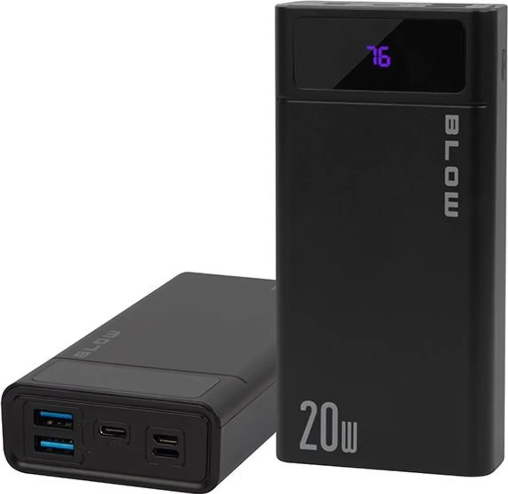 Batterie Externe 10000 mAh Blow PB10A avec Double Port USB et Charge LED