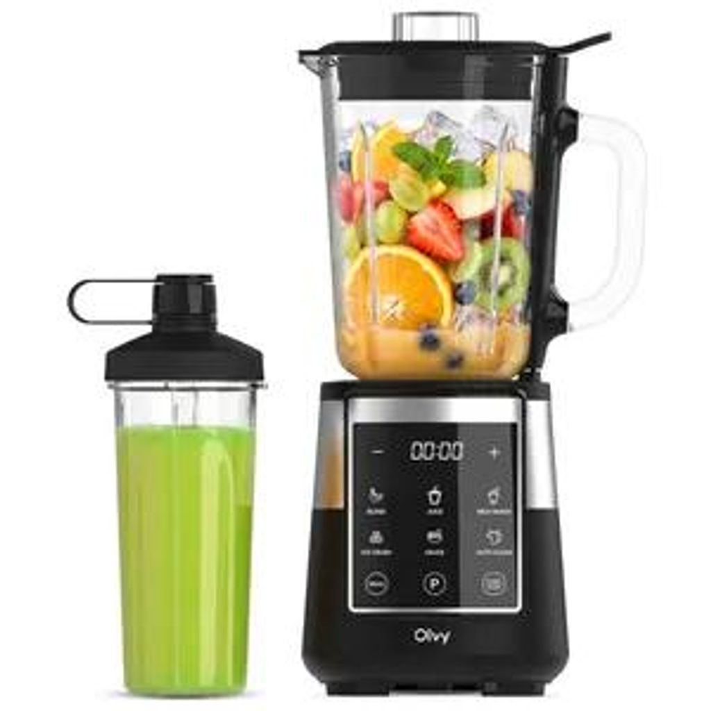 Olvy staafmixer, 1,5 liter glazen kan met 600 ml Productafbeelding 
