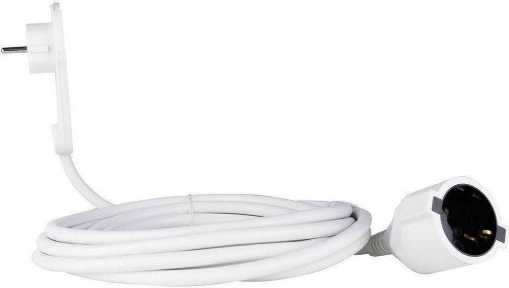 REV Verlängerung Smart 5m weiß Flachstecker          Produktbild 