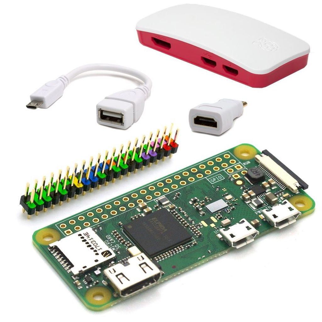 Raspberry Pi Zero W - Zusammenstellung: Light Starter Kit Produktbild 