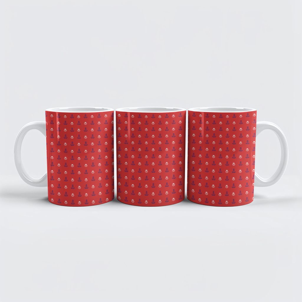 raxxa Premium-Tasse "Conchas y anclas"